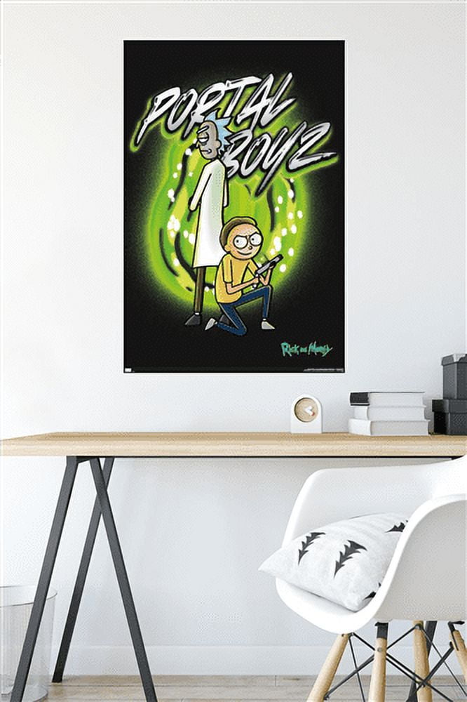 Poster Rick & Morty - Portal  Wall Art, Gifts & Merchandise