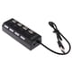 thumbnail image 4 of Adaptador de Escritorio de Expansión de Divisor de Múltiples Concentradores USB 2.0 de 4 Puertos de - Negro Sunnimix usb hub 4 puertos, 4 of 7