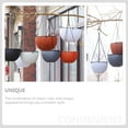 thumbnail image 6 of 2 Pcs Self Watering Hanging Flowerpot Baskets for Indoor Outdoor Garden Plants Hydroponic Plant Pots, 6 of 6