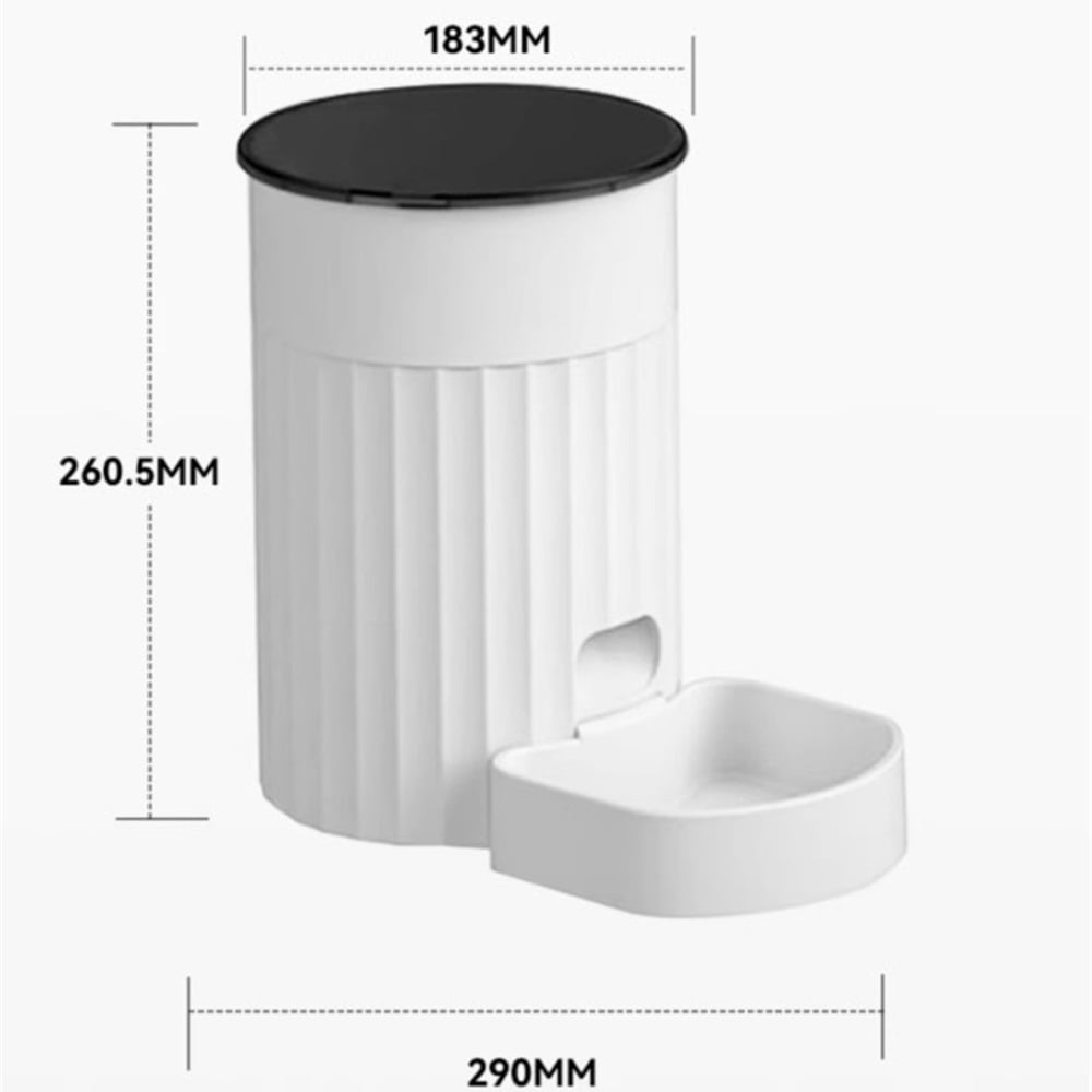 Cat Automatic Feeder, Pet Food Dispenser, Timed And Quantitative Dog Food Feeder
