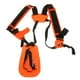 thumbnail image 1 of Correa recortadora perfecl arnés para Hombros doble comodidad universal ajustable color naranja negro, 1 of 8