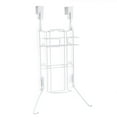 thumbnail image 2 of Mainstays Over‑the‑Door Iron & Ironing Board Holder – Space‑Saving Steel Storage Rack, White, 2 of 8