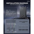 thumbnail image 6 of 18kW Electric Tankless Water Heater, 240V , with LED Display, Energy-Saving Whole House Water Heating System, 6 of 7