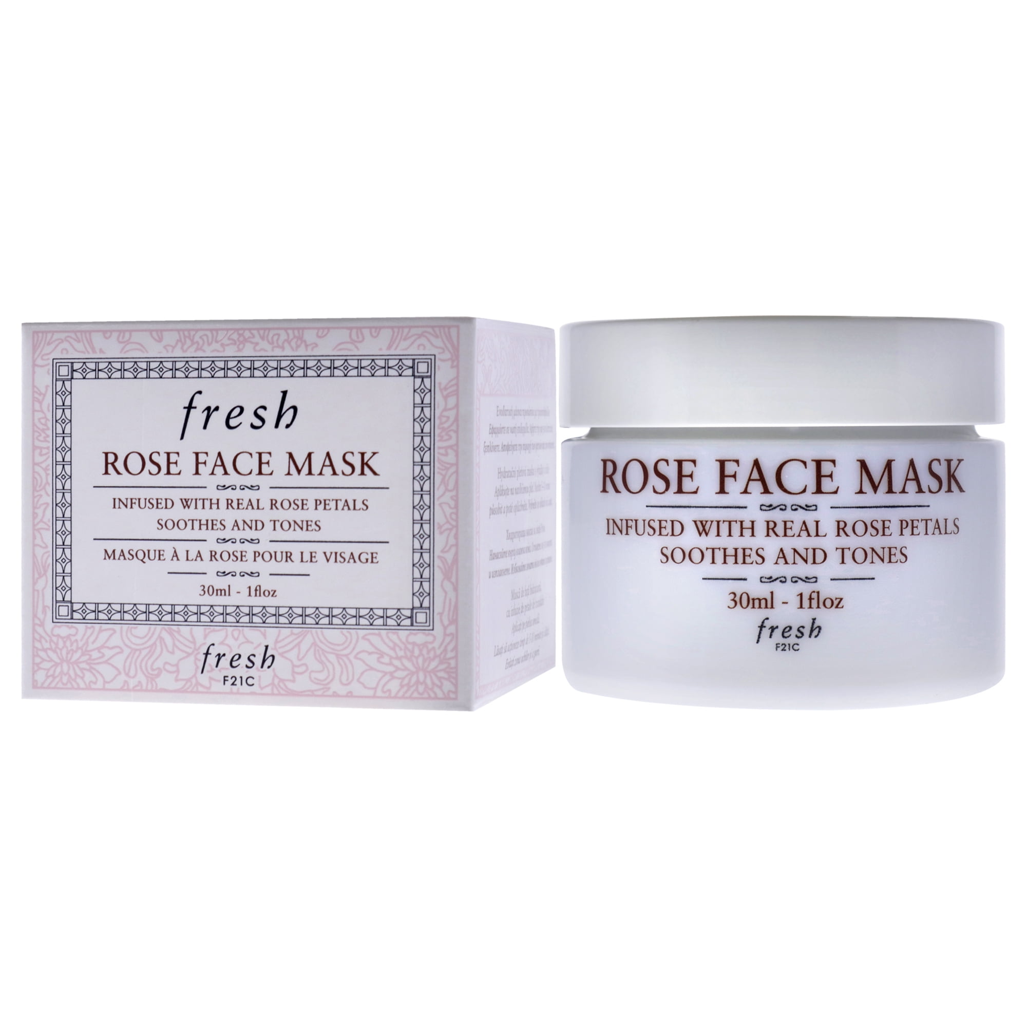 Fresh Rose Face Mask , 1 oz Mask