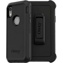 OtterBox DEFENDER SERIES SCREENLESS EDITION Case for iPhone Xr - Frustration Free Packaging - BLACK