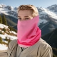 thumbnail image 2 of Ofertas Únicas 1 Pc Bufanda Facial Refrigerante Máscara Facial para Ciclismo al Aire Libre Gradiente Rosa, 2 of 6