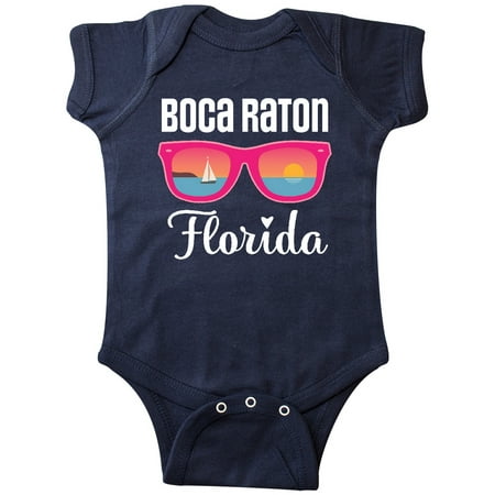 

Inktastic Boca Raton Florida Vacation Gift Baby Girl Bodysuit