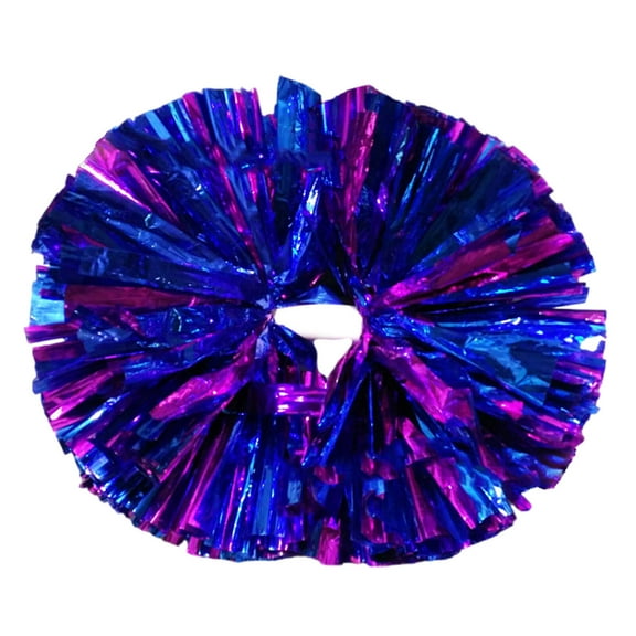 GJX Cheerleading Pom Poms,Eye-Catching Vibrant Colors Cheer Pom Poms,Long-lasting and Lightweight Design Comfortable Grip for All Ages Cheer Pom Balls,Magenta Blue