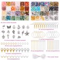 thumbnail image 3 of Kit para hacer anillos con cuentas de cristal QUEFE, 720 unidades, 40 colores, 3 of 7