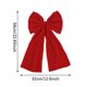 thumbnail image 3 of Corona Navidad Lazos Navideña Interior Y Exterior () Rojo, 3 of 7