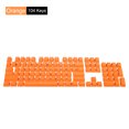 thumbnail image 5 of Unique Bargains Mechanical Keyboard Keycaps, 1 Set Keyboard Replacement Universal ABS Translucent 68 84 87 104 108 Keys, Orange, 5 of 5