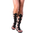 thumbnail image 5 of Yoki Women's Anya-50 Knee-High Gladiator Thong Sandals, 5 of 6