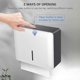 thumbnail image 4 of Wall Mount Paper Towel Dispenser Multifold Hand Towel Tissue Holder with Key Lock for Bathroom Kitchen Bedroom, 4 of 5