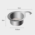 thumbnail image 5 of Clearance! Kbndieu Kitchen Sink Strainer Basket, Hanging Stainless Steel Sink Drain Strainer Basket, Multifunction Sink Strainer Colander for Filter Kitchen Waste and Wash Vegetables Fruits (Small), 5 of 5