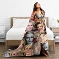 thumbnail image 6 of Blanket Sarah Paulson Throw Flannel Blankets UltraSoft Micro Fleece Blanket Warm Cozy Plush Gift for Room Decoration Sofa,Office Bed car Camp Couch Beach, 6 of 9