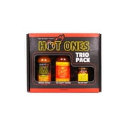 Hot Ones Mini Dab Hot Sauce Trio Gift Box, Includes Buffalo, Classic and the Last Dab Flavors