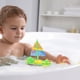 thumbnail image 4 of FELTECHELECTR Juguete de agua para bebé, juguete de baño para bebé y niño pequeño, juguete de baño con forma de barco pequeño, juguete de baño divertido, 4 of 7