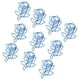 thumbnail image 2 of Clip de papel de flores Clip de papel de 10 piezas Clip de oficina de flores azules Clip de papel Características de vanguardia Jadeshay A, 2 of 8