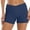 Navy, variant on Kcolen Gym Shorts Women,Ladies Yoga Gym Breathable Spandex Biker Shorts Solid Color High Waist Slim Fit Shorts