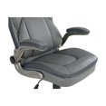 thumbnail image 5 of FurniFact Ergonomic Leather Office Chair – Executive High Back Gray Desk Chair, 5 of 12