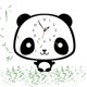 thumbnail image 5 of Reloj de pared de panda de estilo nórdico, reloj de madera silencioso para el hogar y la sala de estar Sincero Electrónica, 5 of 5