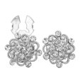 thumbnail image 1 of OULII 2Pcs Rhinestone Button Covers for Shirts Alloy Clip on Decorative Accessories, 1 of 8