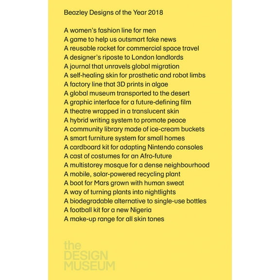 Beazley Designs of the Year 2018, (Paperback)
