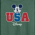 thumbnail image 3 of Disney - Americana - Mickey Usa - Women's Lightweight French Terry Long Sleeve Shirt, 3 of 5