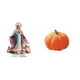 thumbnail image 1 of Escultura de Belén con forma de calabaza, cojín acrílico, adorno de pie, decoración de mesa, superficie suave, ideal para regalar, decoración del, 1 of 8