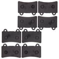 thumbnail image 3 of Niche Brake Pad Set for Yamaha FZR1000 Semi-Metallic Motorcycle 4 Pack 519-KPA2434D, 3 of 5