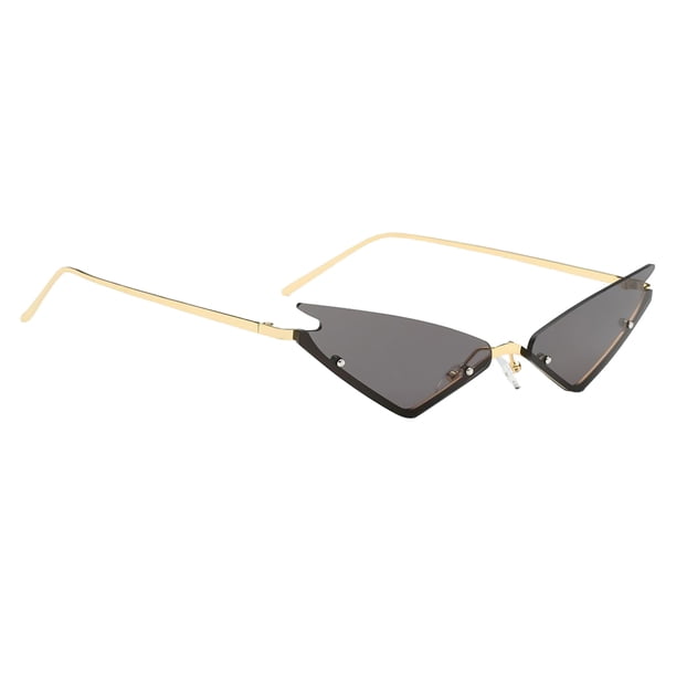 Gafas de sol Hugo Negro UV400 Gafas de sol del marco del metal de las mujeres