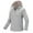 Gray, variant on Womens Men's Outdoor Mountaineering Travel Windproof Waterproof Hooded Jacket Slim Fit Versatile Windbreaker Coat up to 50% Off