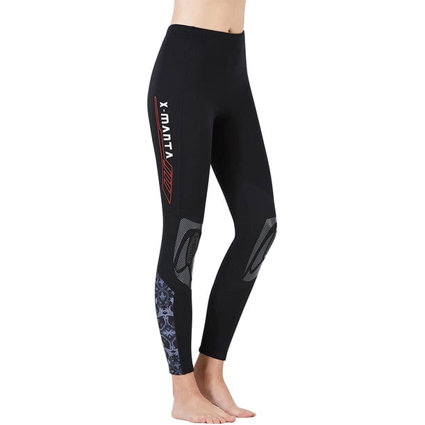Men Women Wetsuit Pants 3MM Neoprene Tights, Thermal Surfing