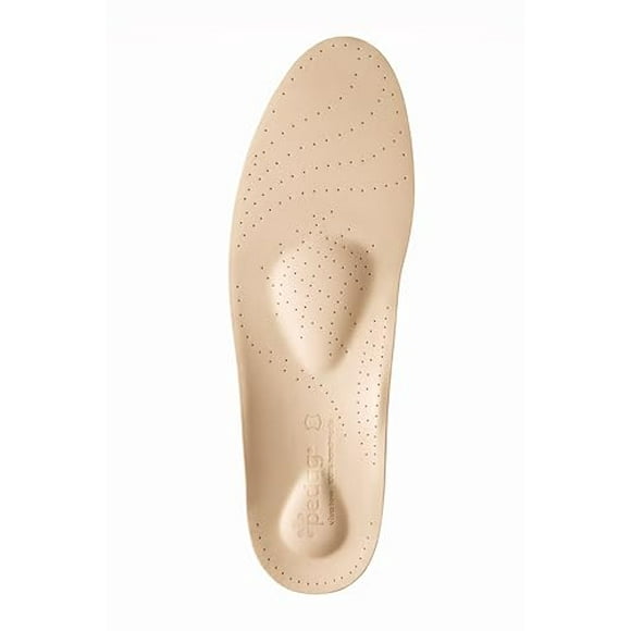 Pedag Viva Low | Low Arch Support | Handmade in Germany | Plantar Fasciitis Relief | Heel Cushion | Activated Charcoal Odor Control | Metatarsal Support | Tan | Women US 6 / EU 36