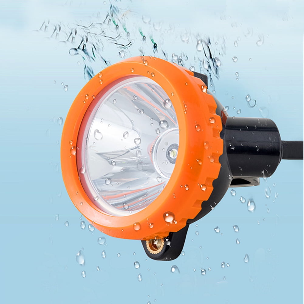 Waterproof Safety Mining Light Coal Mine Head Lamp Underground Head Flashlight Lamp Decorations ()