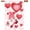 Color 9, variant on Rdsfhsp Valentine's Day Flag, 12x18 Inch Valentine's Heart Garden Flag Double Sided Valentine Yard Flags for Holiday Home Outside Decoration