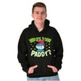 thumbnail image 3 of Funny Papa Smurf Who's Your Paddy Hoodie Sweatshirt Women Men Brisco Brands S, 3 of 6
