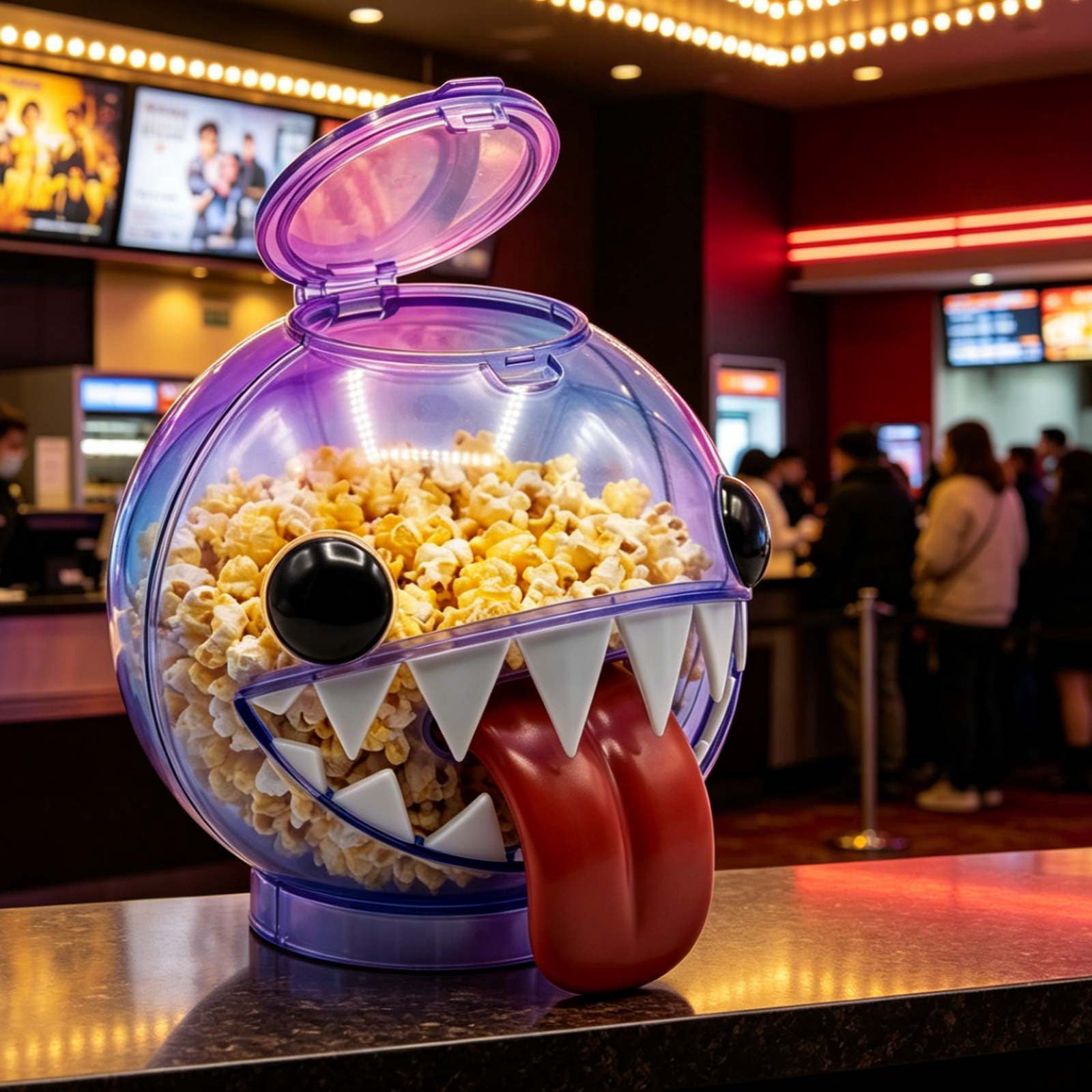【きなこ】ASTRO Pocket Cinema The Amazing Digital Circus Popcorn Bucket Caine Collectible Snack