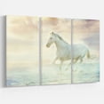 thumbnail image 1 of Designart - Cheval Blanc Fantastique - Impression sur Toile d'Animal, 1 of 4