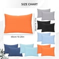 thumbnail image 2 of BinKFF Zippered Pillowcases, 2 Pack Microfiber Queen Pillow Cases, Super Soft Pillowcases with Envelope Closure, Wrinkle, Fade and Stain Resistant Pillow Covers, 19.3x14.2, 2 of 8