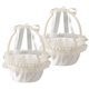 thumbnail image 1 of AURARMLET 2Ud Cesta Para De En Rattan Con Y Acabado En Satén Beige, 1 of 8