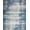 Navy Blue Ivory, Pattern 2, variant on ODIKA Herringbone Distressed Vintage Diagonal Stripes Interlocking for Entryway, Kitchen, Mudroom, Stain Resistant Flatwoven