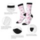 thumbnail image 4 of Fotbe Rose Flowers Calcetas Largas con Estampado para Hombre y Mujer – Calcetas de Compresión Transpirables y Elásticas, Viajar y Uso Diario Talla 5-11, 4 of 6