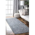 thumbnail image 5 of nuLOOM Wynn Braided Indoor/Outdoor Accent Rug, 2' x 3', Light Blue, 5 of 5