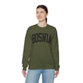thumbnail image 7 of Bosnia Bosnian Sweatshirt Gifts Crew Neck Shirt Long Sleeve Unisex, 7 of 7