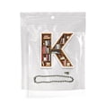 thumbnail image 5 of 26 Letter Acrylic Keychain Pendant For Books, 5 of 5