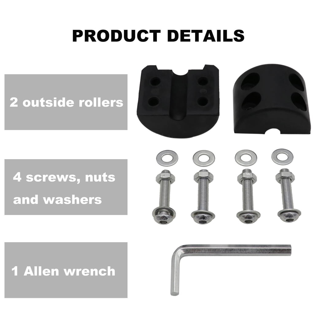 for Jeep ATV UTV Winch Cable Hook Mount Stop Stopper Rubber Cushion Black Winch Line Saver Stopper