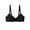 Black, variant on Kaemgyyd Deep V Bras for Women No Underwire Wireless Push up Bra Seamless Comfort Supportive Full Coverage Plunge Bralette