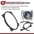 thumbnail image 3 of Anillo espaciador de altavoz Unique Bargains Adaptador de espaciador de altavoz para Toyota Camry 02-11 6"x9" 2 Pcs, 3 of 7