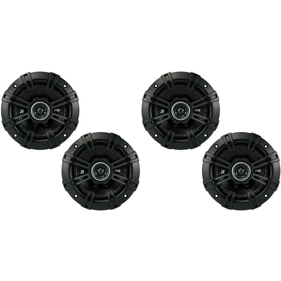 Kicker DSC50 5.25-Inch (130mm) Coaxial Speakers w/ 43DSC504 5.25" Coaxial Bundle
